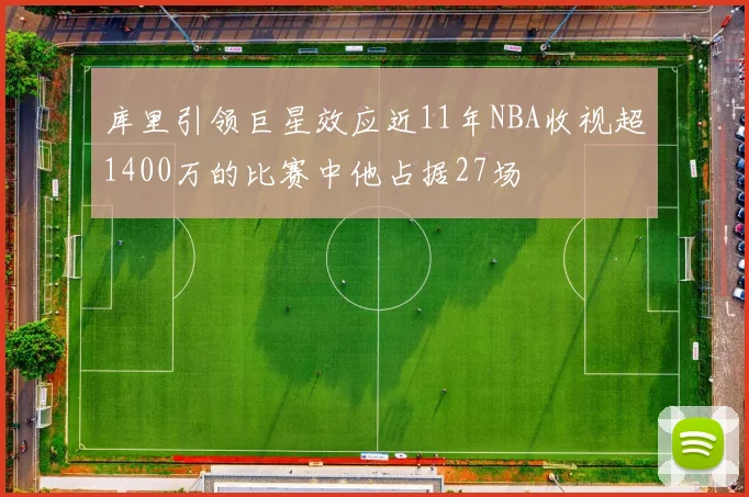 库里引领巨星效应近11年NBA收视超1400万的比赛中他占据27场